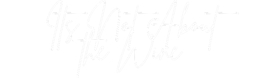 Itsnotaboutthewine logo white transparent